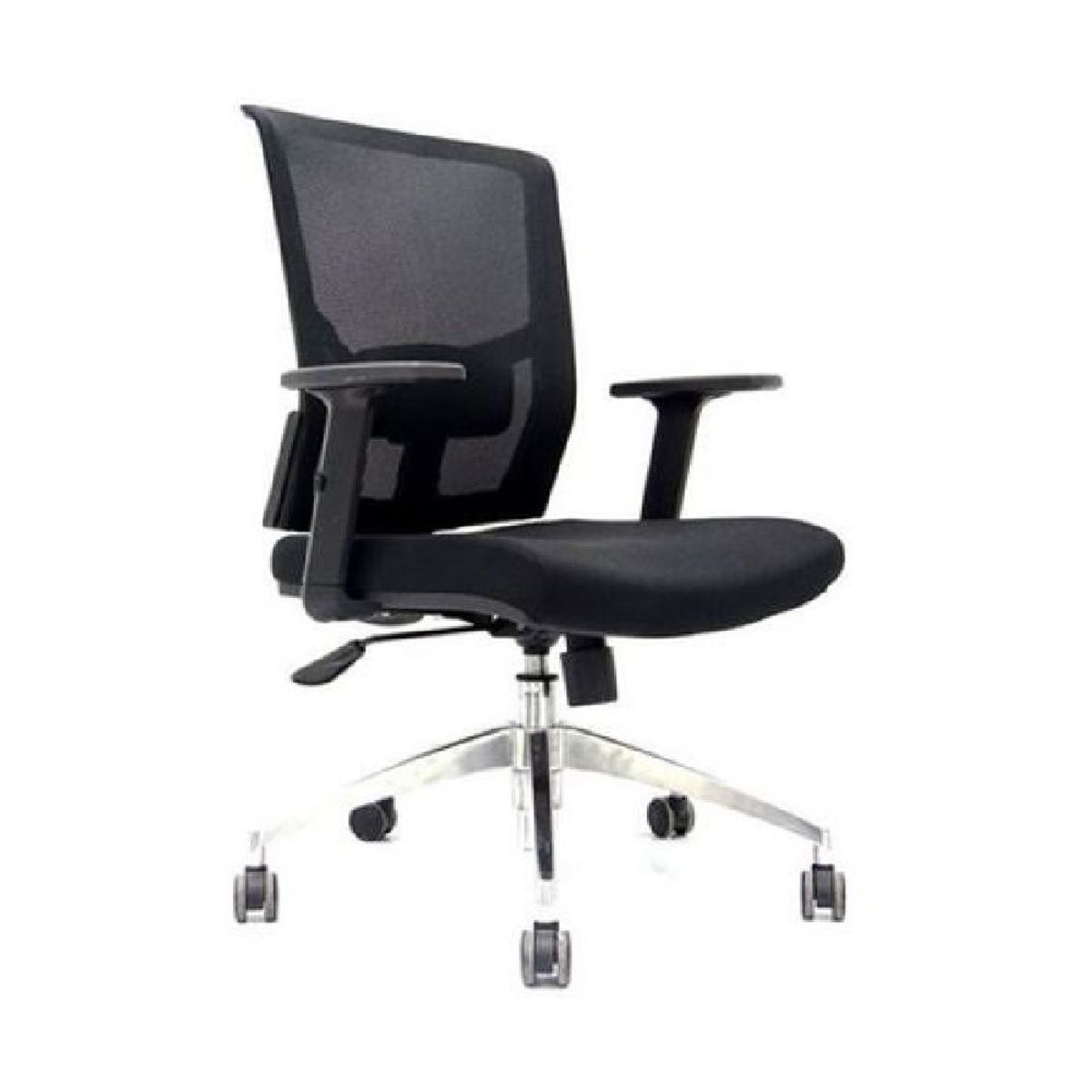 MOBELART - Silla de Oficina Ejecutiva Delphi 1 BA Negro möbelArt