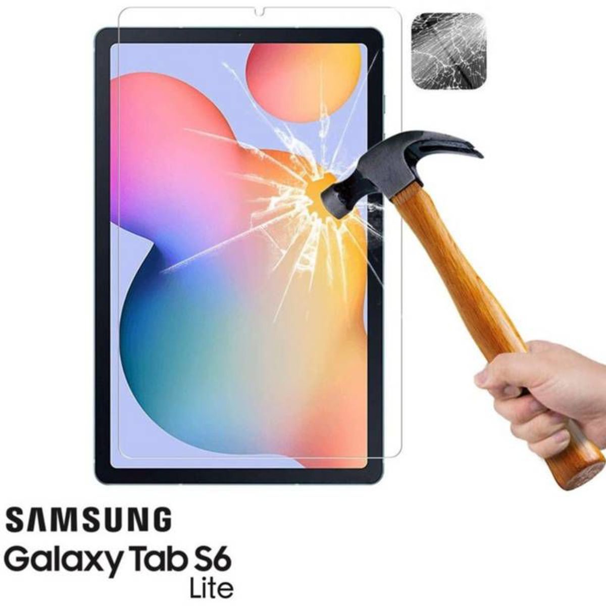 GENERICO - Mica de Vidrio Templado Para Samsung S6 Lite - HD