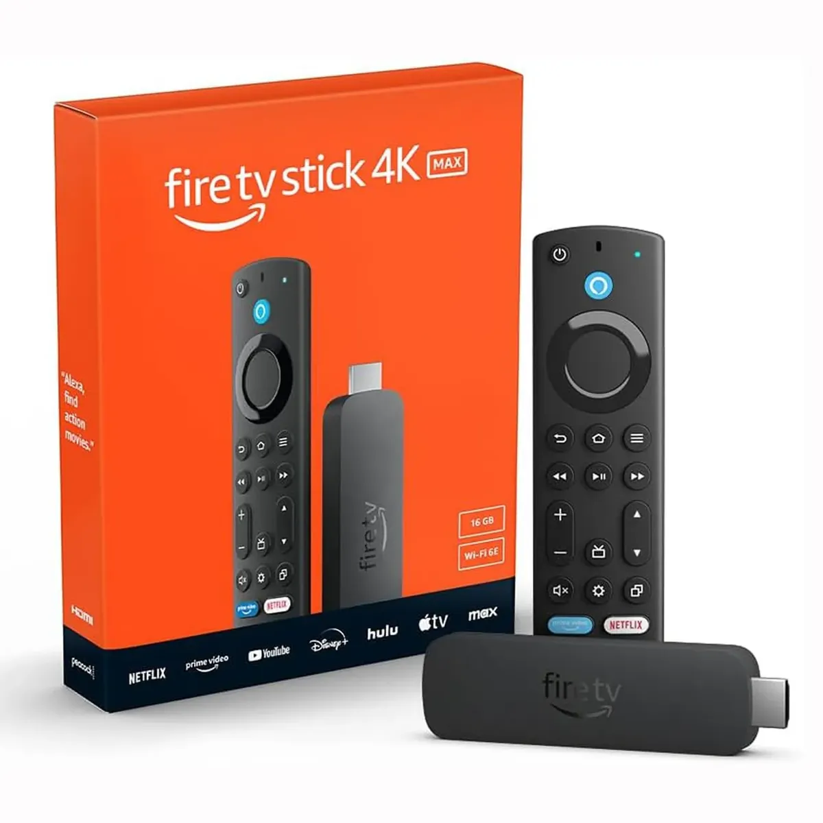 AMAZON - Amazon Fire TV Stick 4k Max Wi-Fi 6 2da Generación