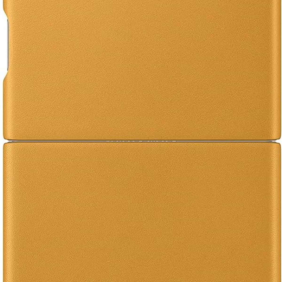 SAMSUNG - Case de Cuero Samsung Galaxy Z Flip 3 (Mostaza)