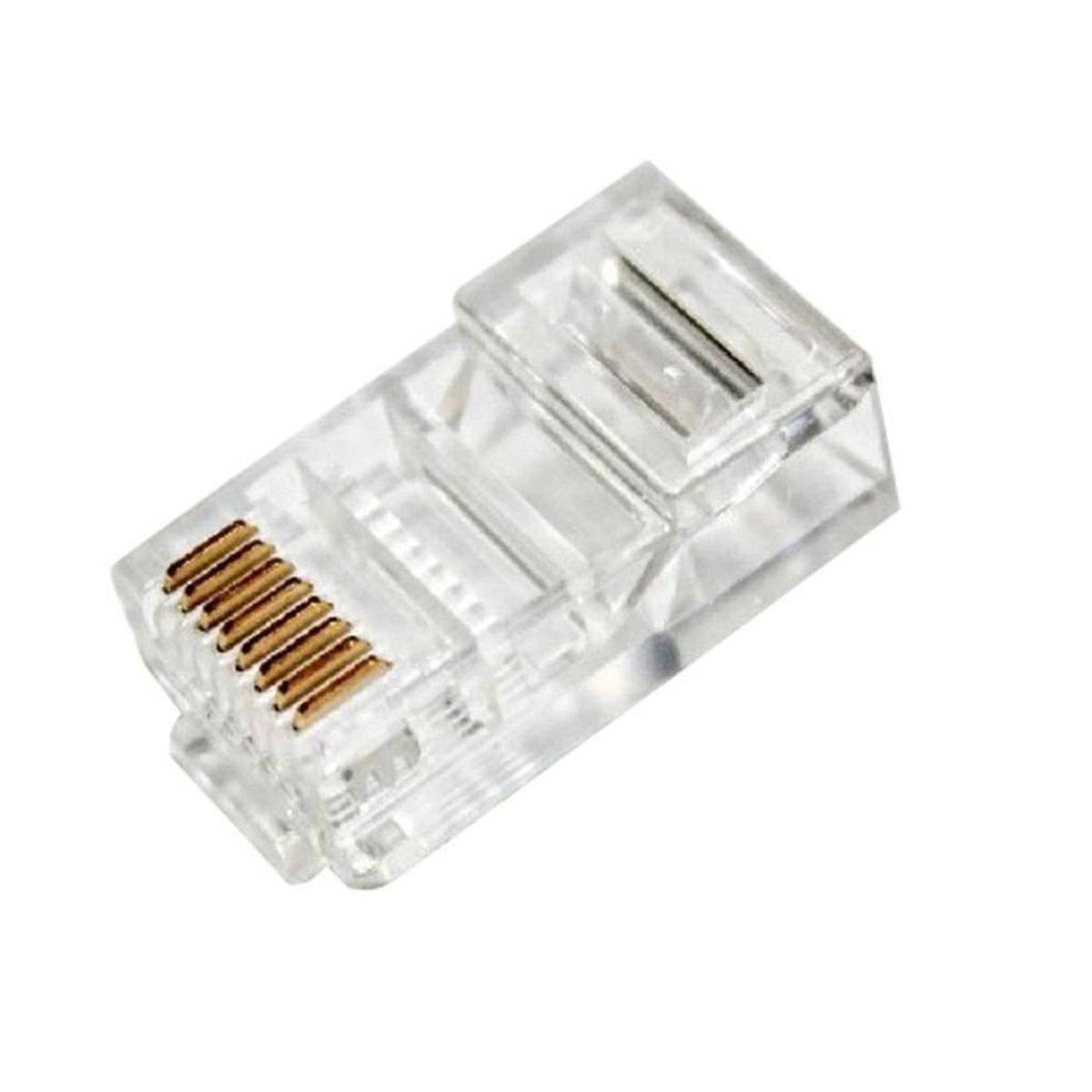SATRA - Conectores Plug Rj-45 Satra Cat 6 Cables De Red Patch Cord
