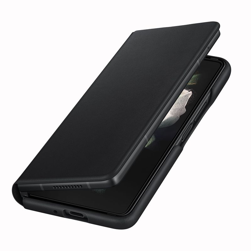 SAMSUNG - Funda Flip Cover de Cuero Samsung Galaxy Z Fold 3 Original