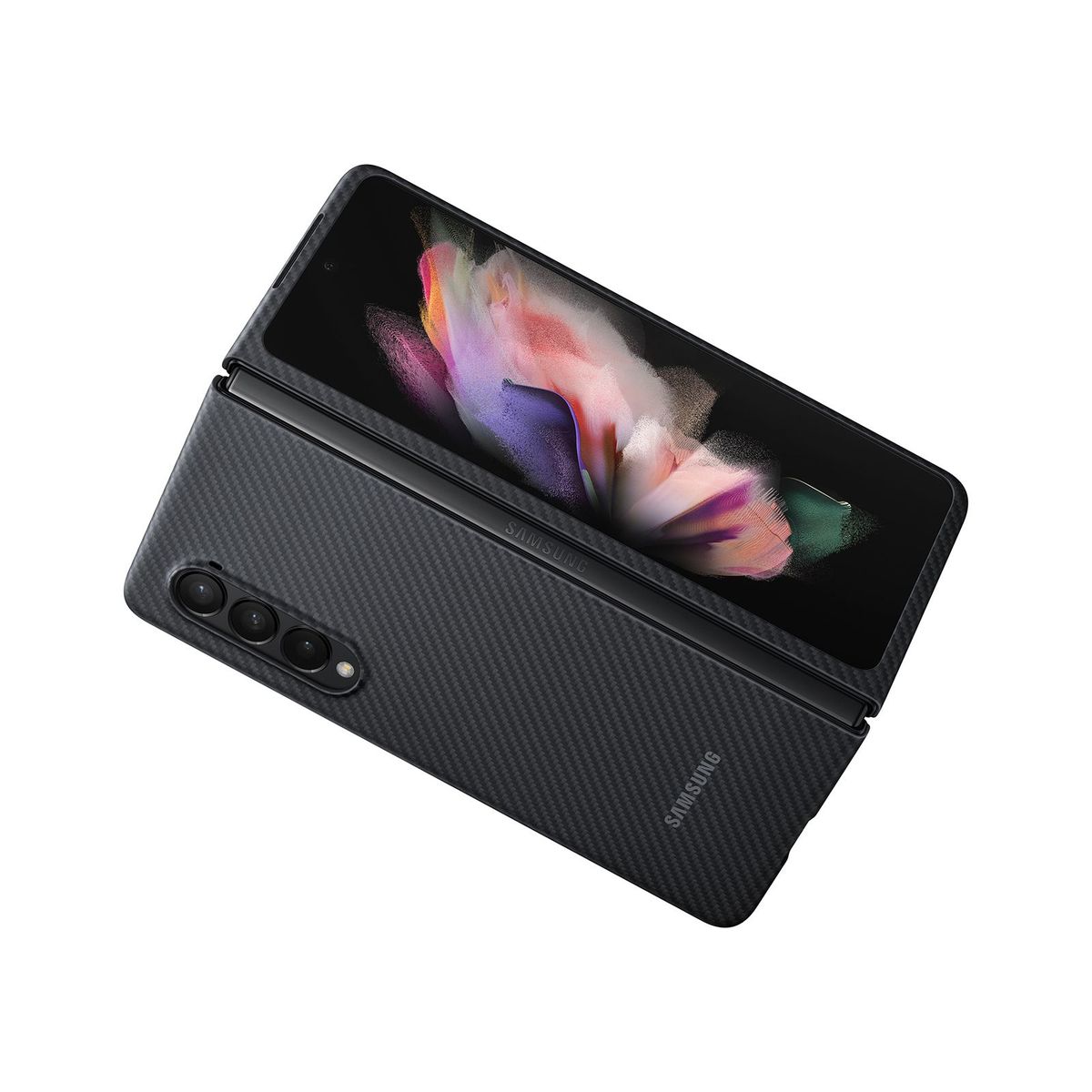 SAMSUNG - Samsung Galaxy Z Fold 3 Aramid Cover Original