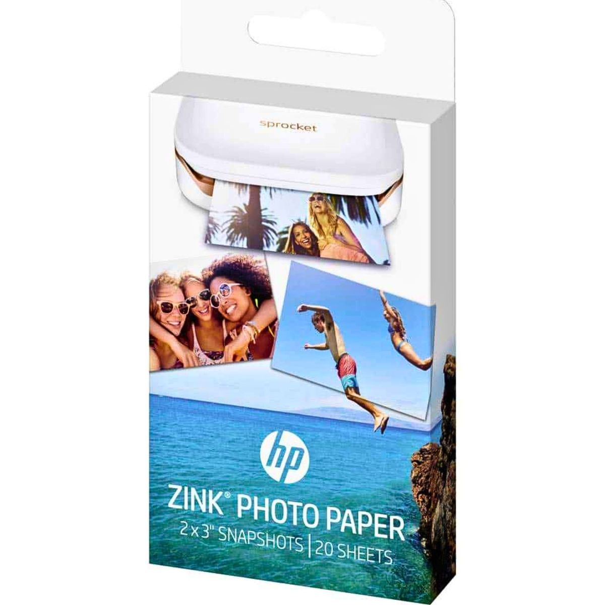 HP - Papel Fotográfico adhesivo HP Zink 1WS91A