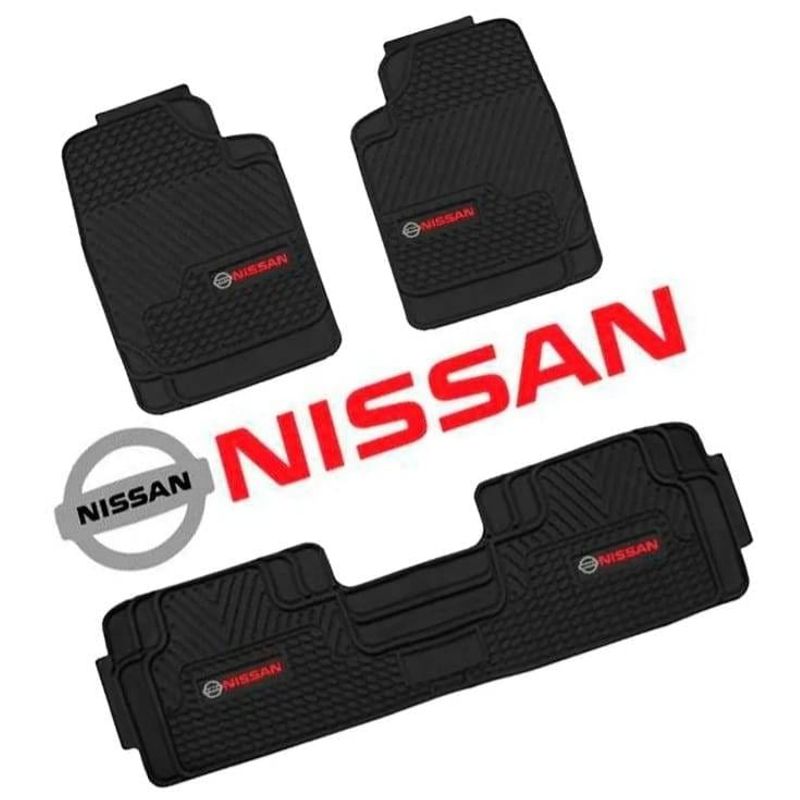 GENERICO - Pisos NISSAN para Autos y Camionetas 3piezas