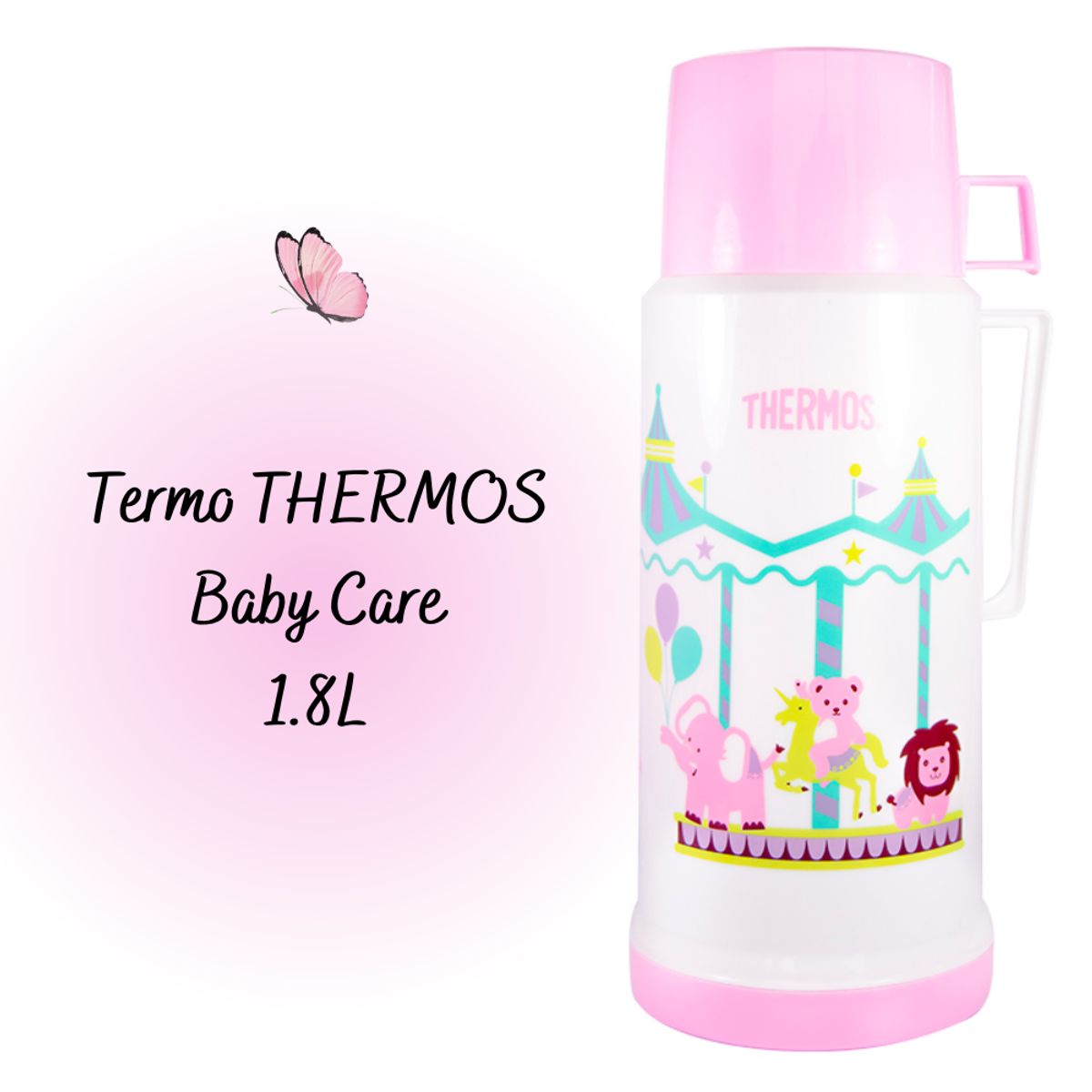 THERMOS - Termo THERMOS Baby Care P/Líquidos 1.8 Lt. - Rosado