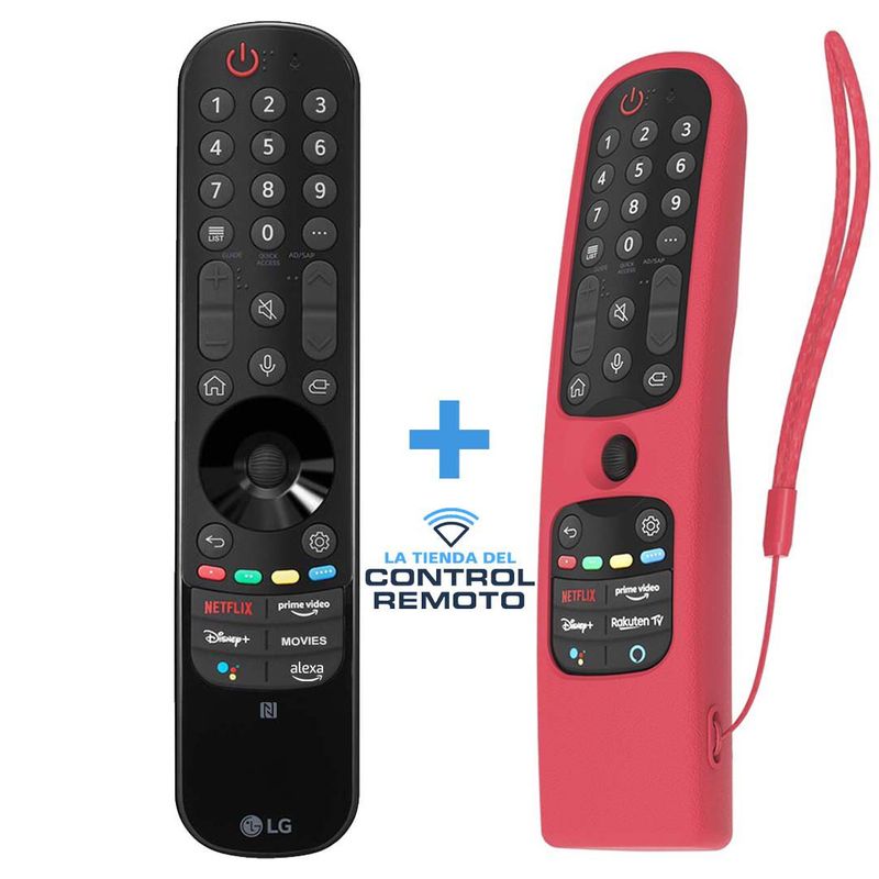 LG - Control LG Magic Remote MR22 + Funda Rojo