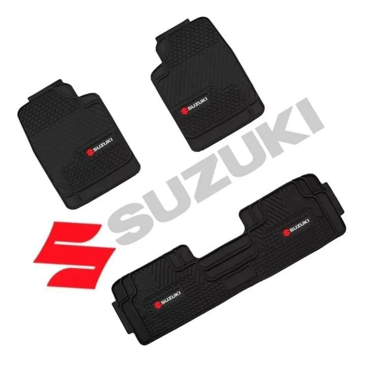 GENERICO - Pisos SUZUKI para Autos y Camionetas 3piezas