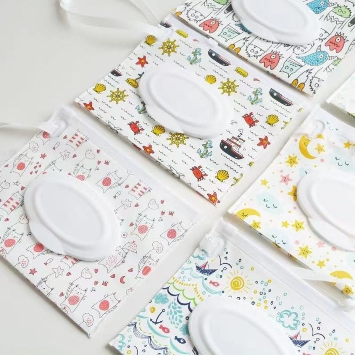 GENERICO - Mini Porta Paños Toallitas Barquito