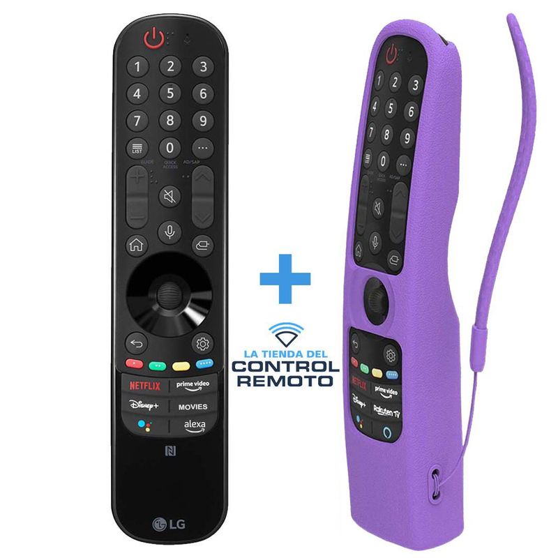 LG - Control LG Magic Remote MR22 + Funda Lila