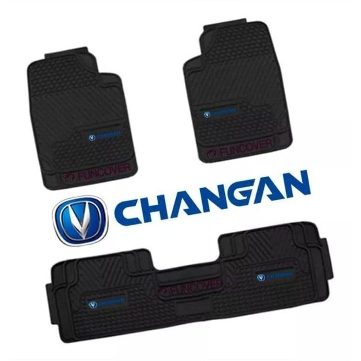 GENERICO - Pisos CHANGAN para Autos y Camionetas 3piezas