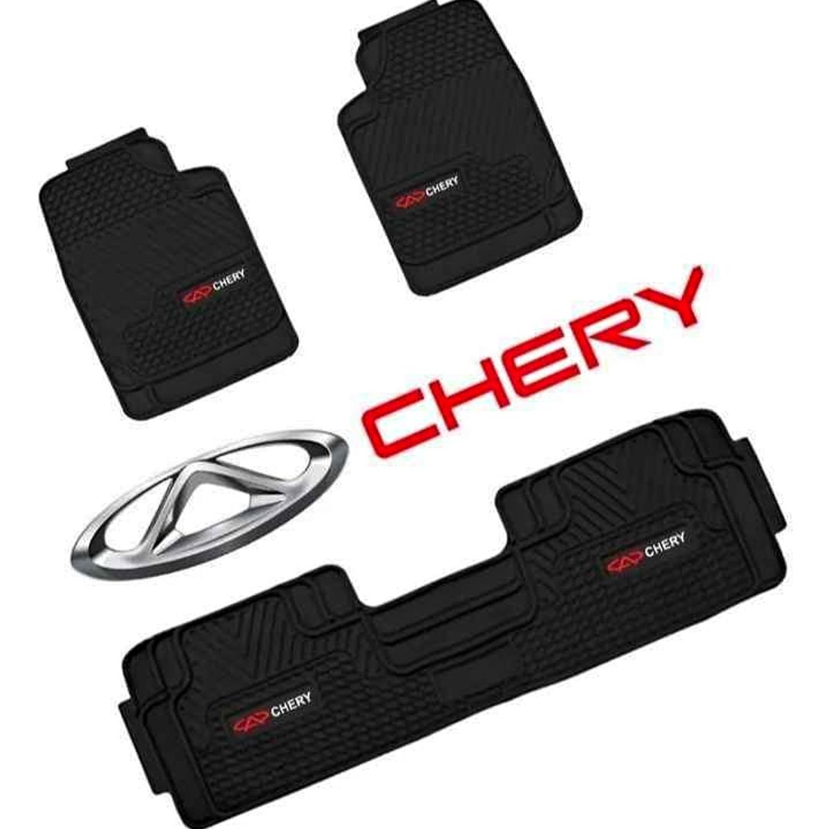 GENERICO - Pisos CHERY para Autos y Camionetas 3piezas