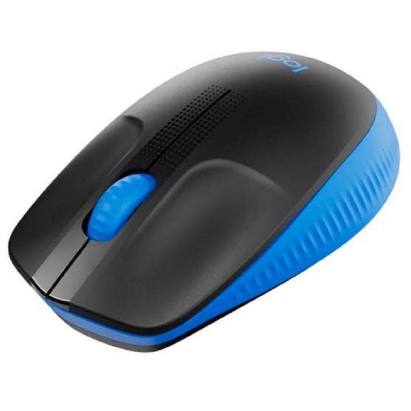 LOGITECH - MOUSE LOGITECH M190 WIRELESS FULL-SIZE BLUE