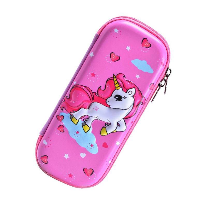 GENERICO - Cartuchera Kwai 3D Escolares Niñas