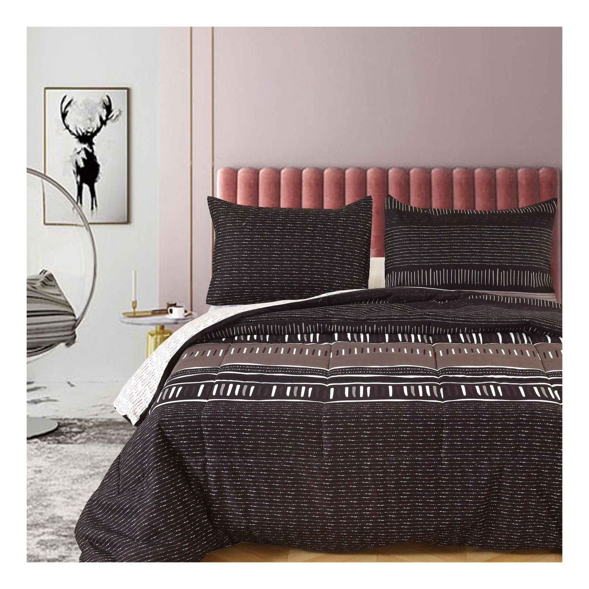 VENECIA - Set Edredón 2 Pz + Sabanas + Fundas 100% Calidad Premium