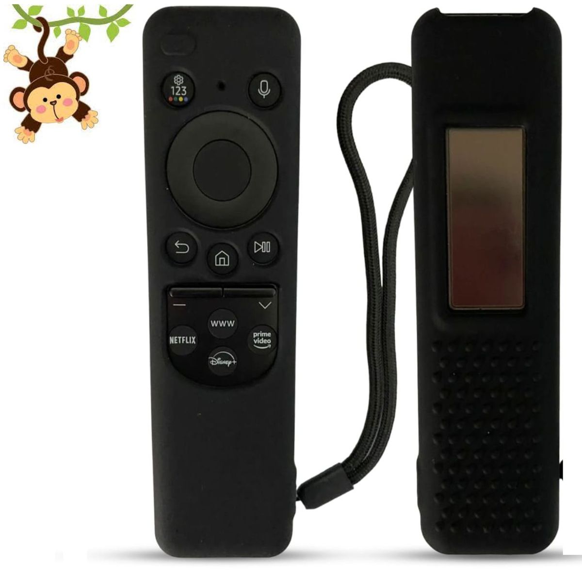 SIKAI - Funda Para Control Samsung Solar Smart Tv Modelo 2023- Negro