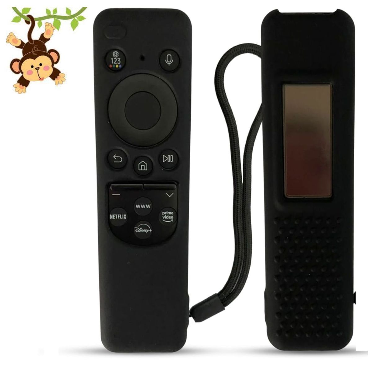 SIKAI - Funda Para Control Samsung Solar Smart Tv Modelo 2023- Negro