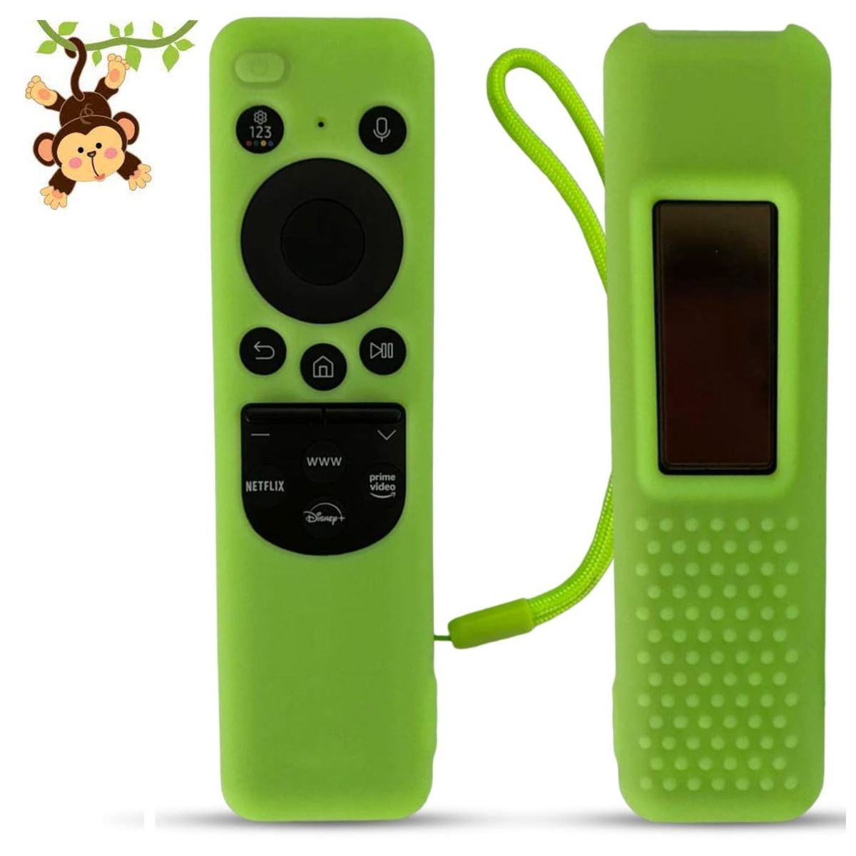 SIKAI - Funda Para Control Samsung Solar Smart Tv Modelo 2023- Verde