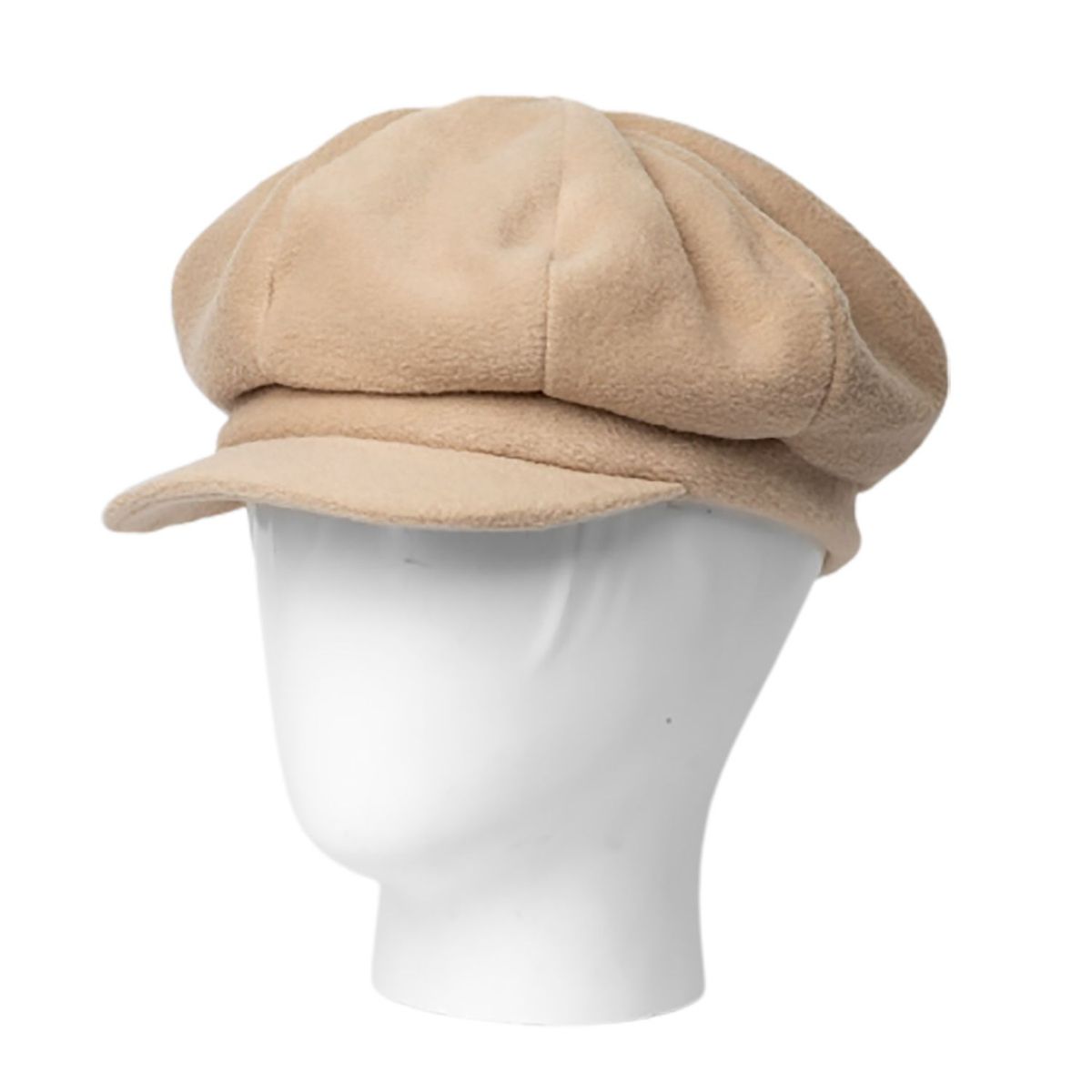 TODO GORROS PERU - Boina beige claro unisex polar - TODO GORROS PERU