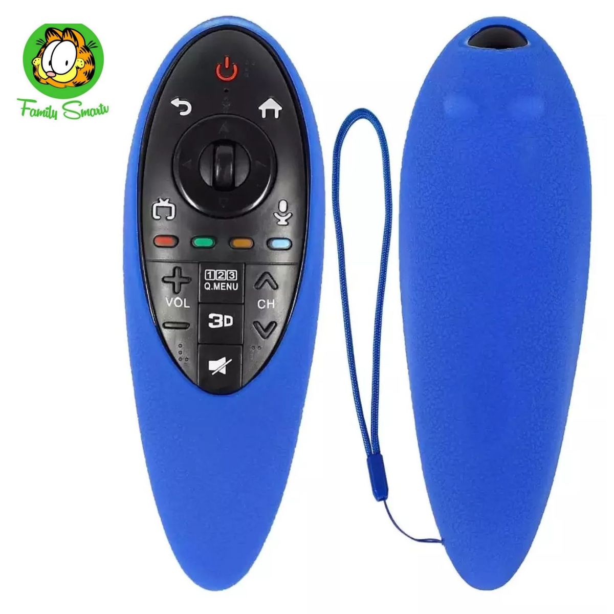SIKAI - Funda Silicon Control Remoto LG Magic An-mr500 Azul