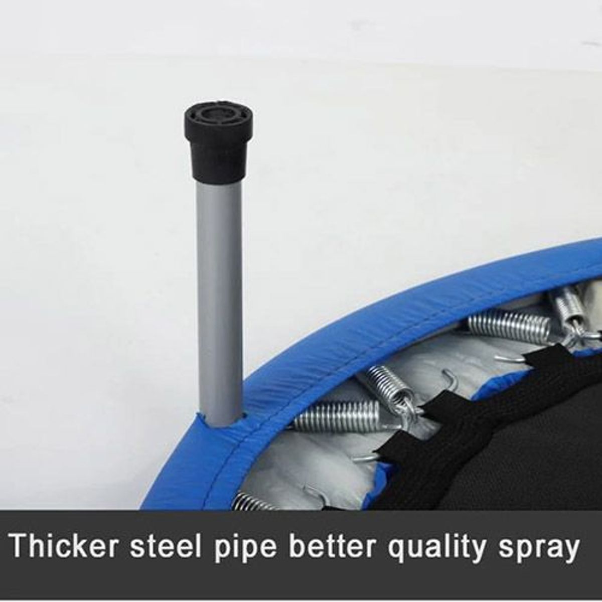 GENERICO - trampolin 48 p doble resorte alta resistencia123 cm