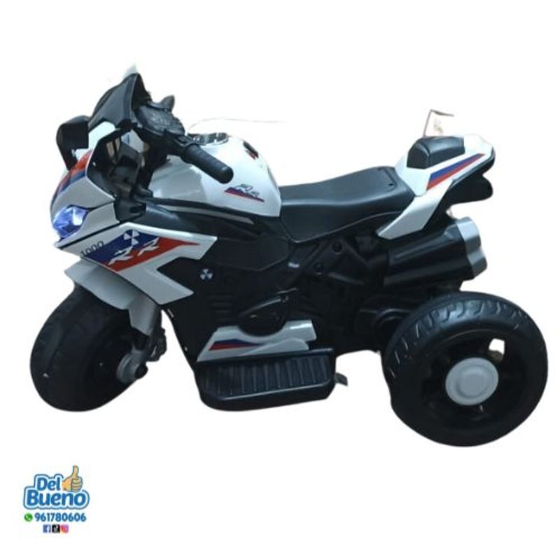 GENERICO - Moto a Batería para Niños  colores: azul, rojo o blanco