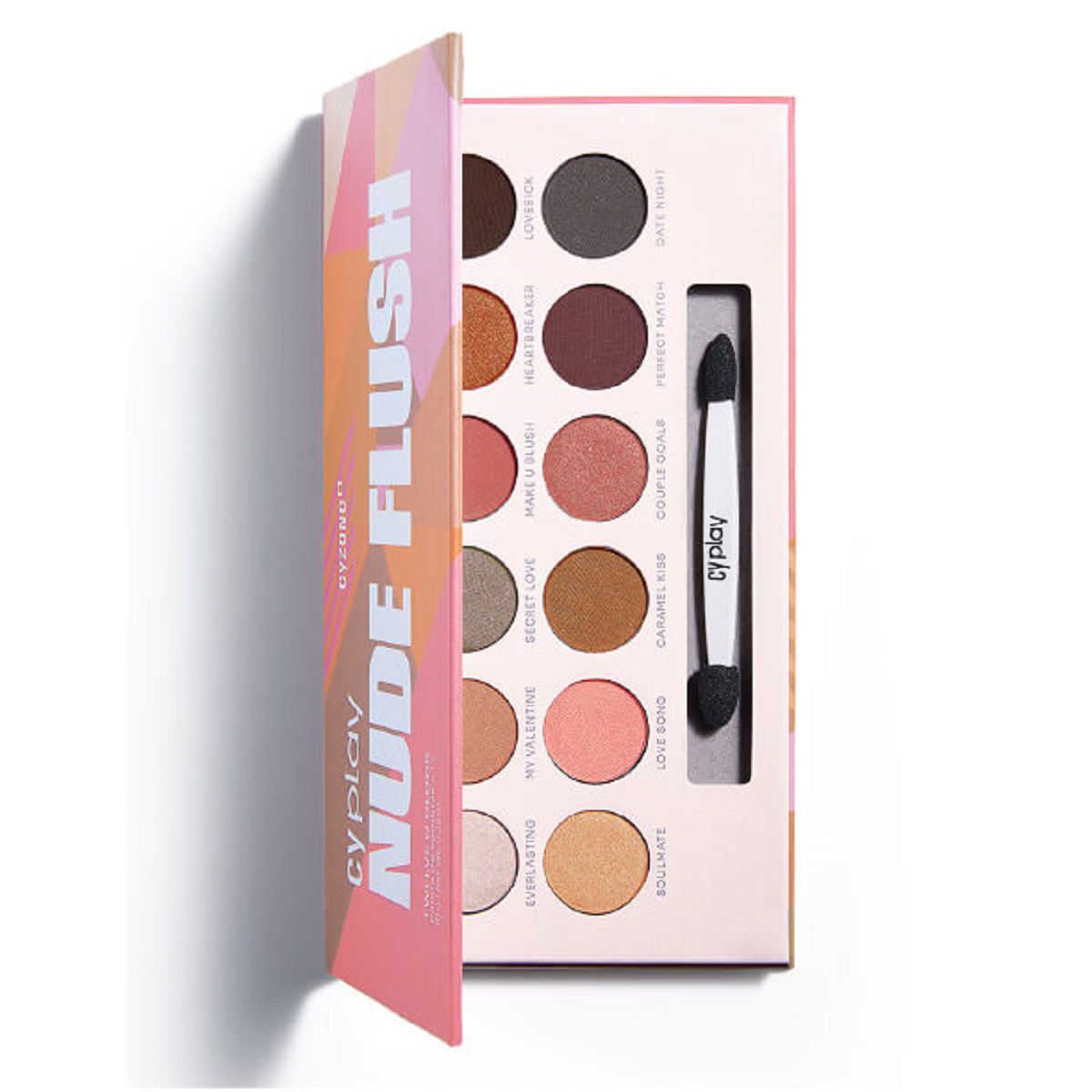 CYZONE - Cyzone - Nude Flush Paleta de Sombras x 12