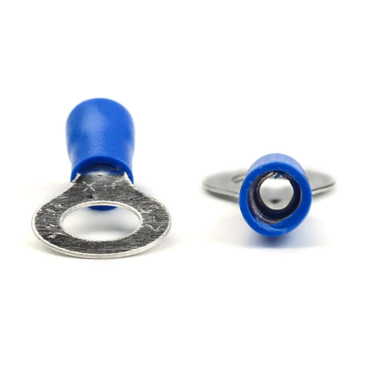 GENERICO - Terminal Aislado   5/32"   Tipo Ojal Azul (Cable 16-14 awg) x 20 und