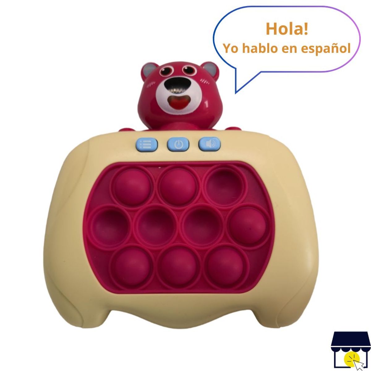 GENERICO - POP IT Electronico V3 ESPAÑOL - OSITO LOTSO