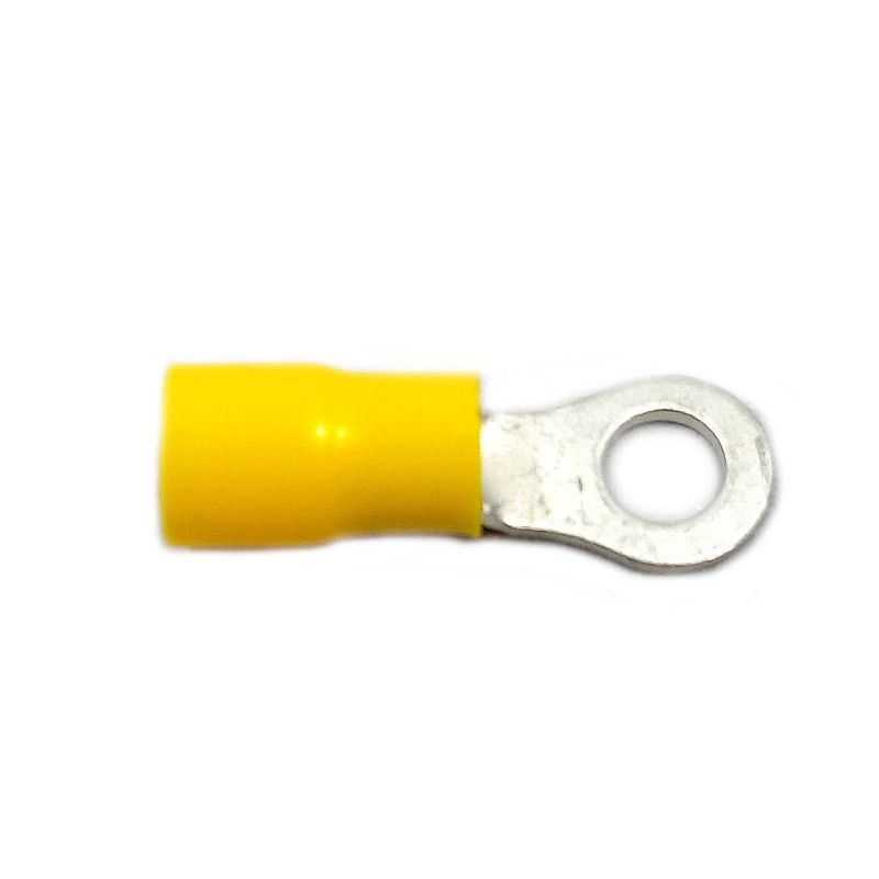 GENERICO - Terminal Aislado 316 Tipo Ojal Amarillo Cable 12-10 awg X 20UND