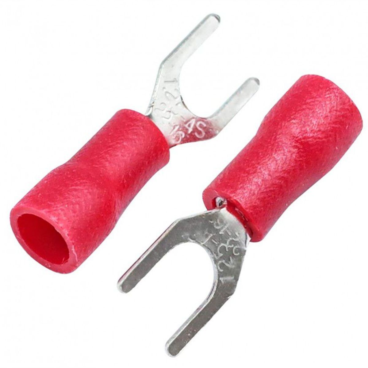GENERICO - Terminal Aislado 532 Tipo Uña Rojo Cable 22-16 awg X20 UND