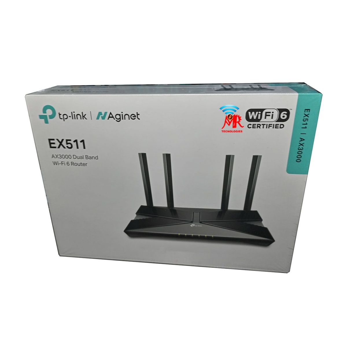 TP LINK - ROUTER DUAL BANDA TP-LINK EX511 AX3000 WIFI 6