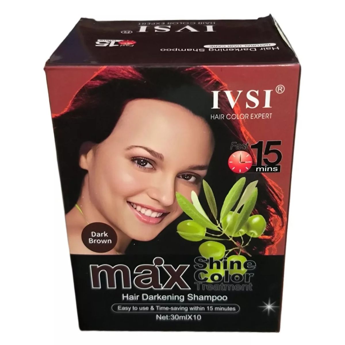 DEXE - 10 TINTE SHAMPOO  MARRÓN HAIR DYE