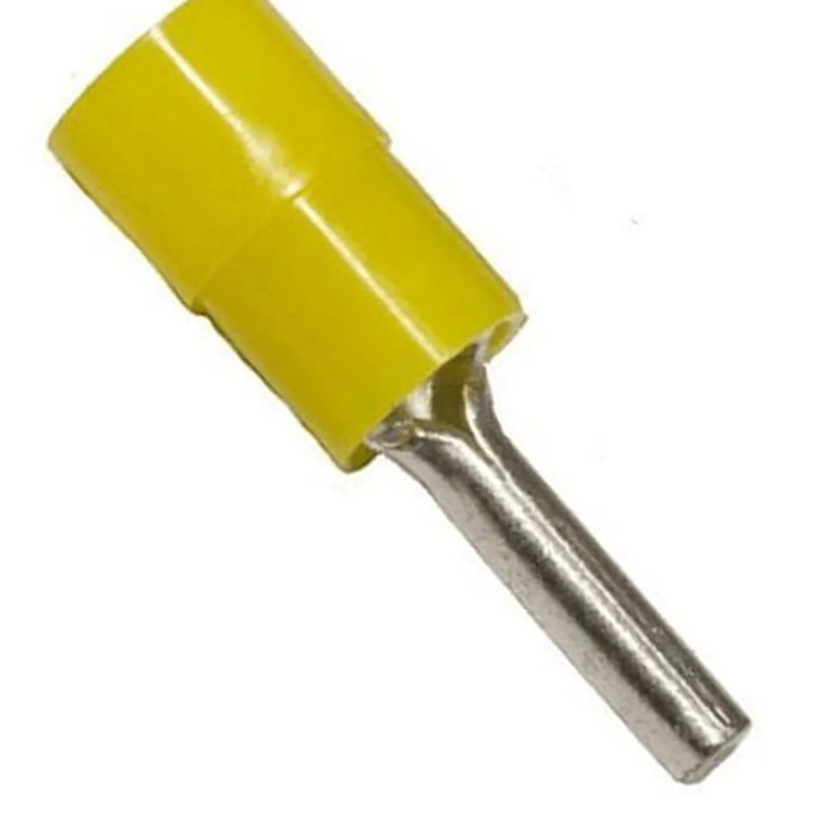 GENERICO - Terminal Aislado Nylon Tipo Pin AMARILLO (Cable 12-10 awg)  X  20UND
