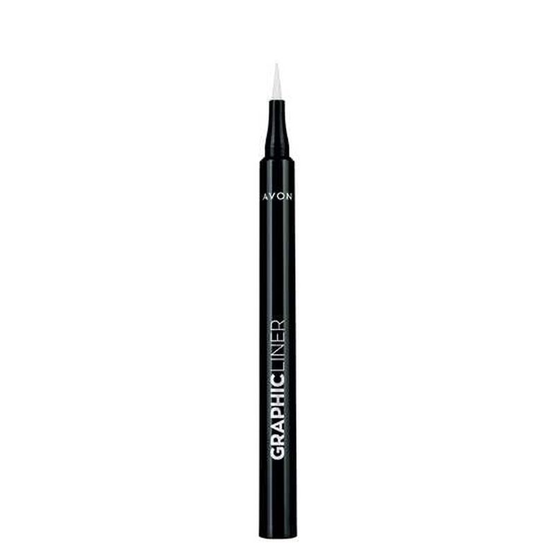 AVON - Delineador Líquido Alta Precisión WHITE Graphic Liner