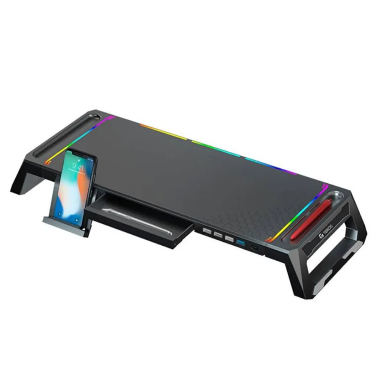 TEROS - Soporte Base Para Monitor Teros Rgb Multiproposito