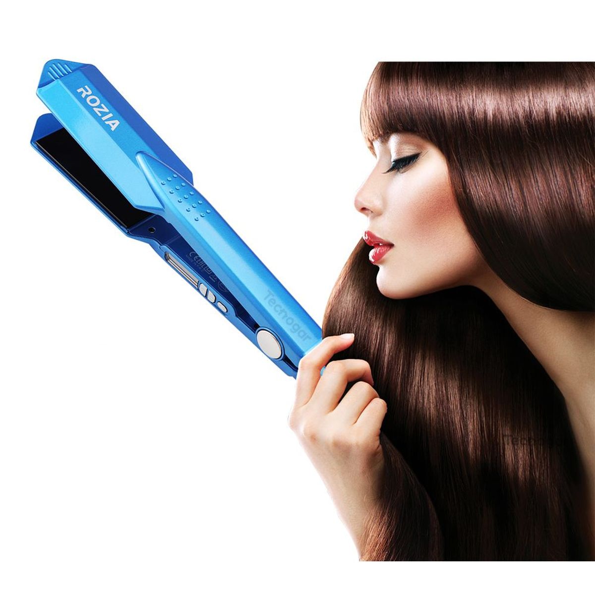 OEM - Plancha Profesional para Cabello Rozia con Pantalla Digital 470°