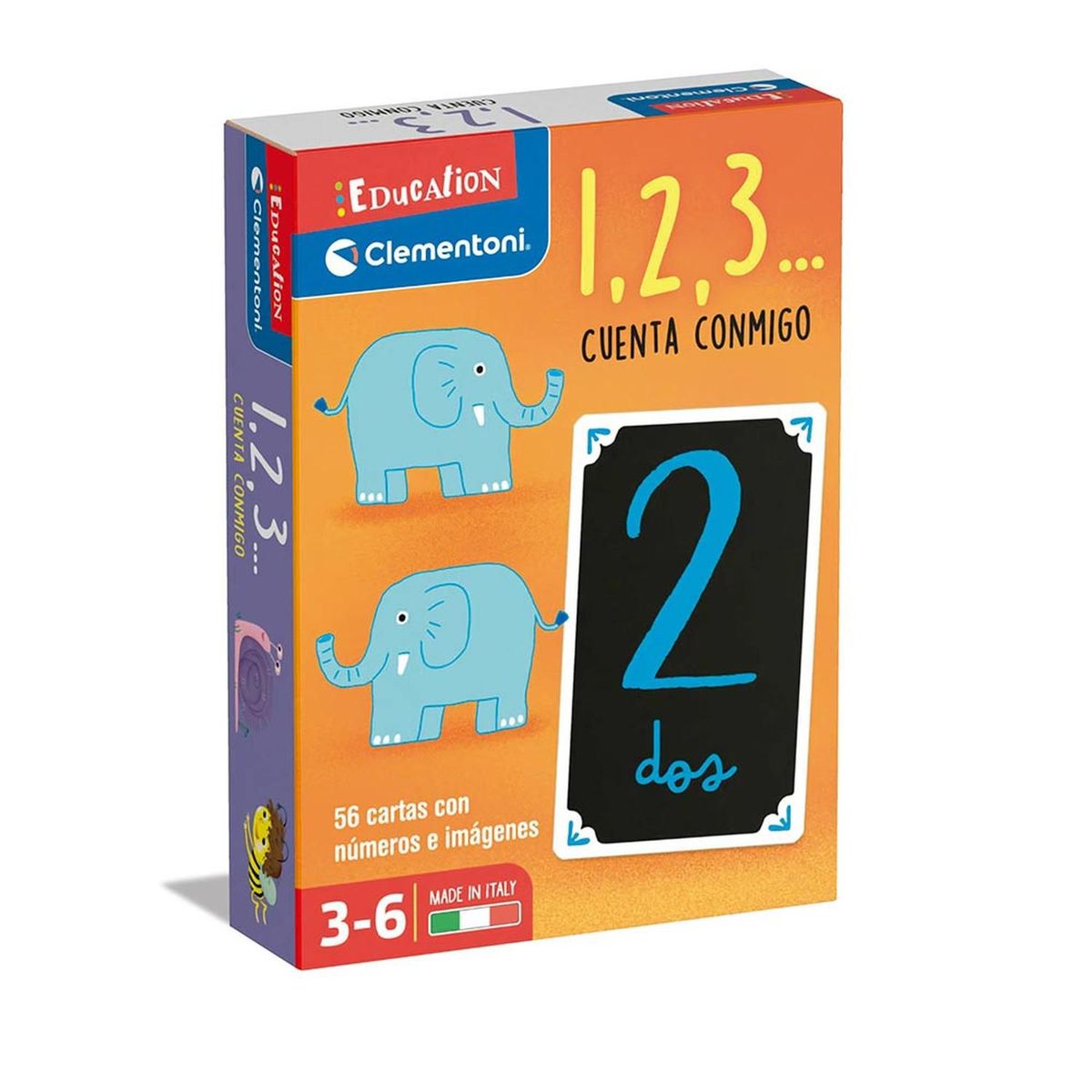 CLEMENTONI - Clementoni Juego Educativo - 123 Cuenta Conmigo