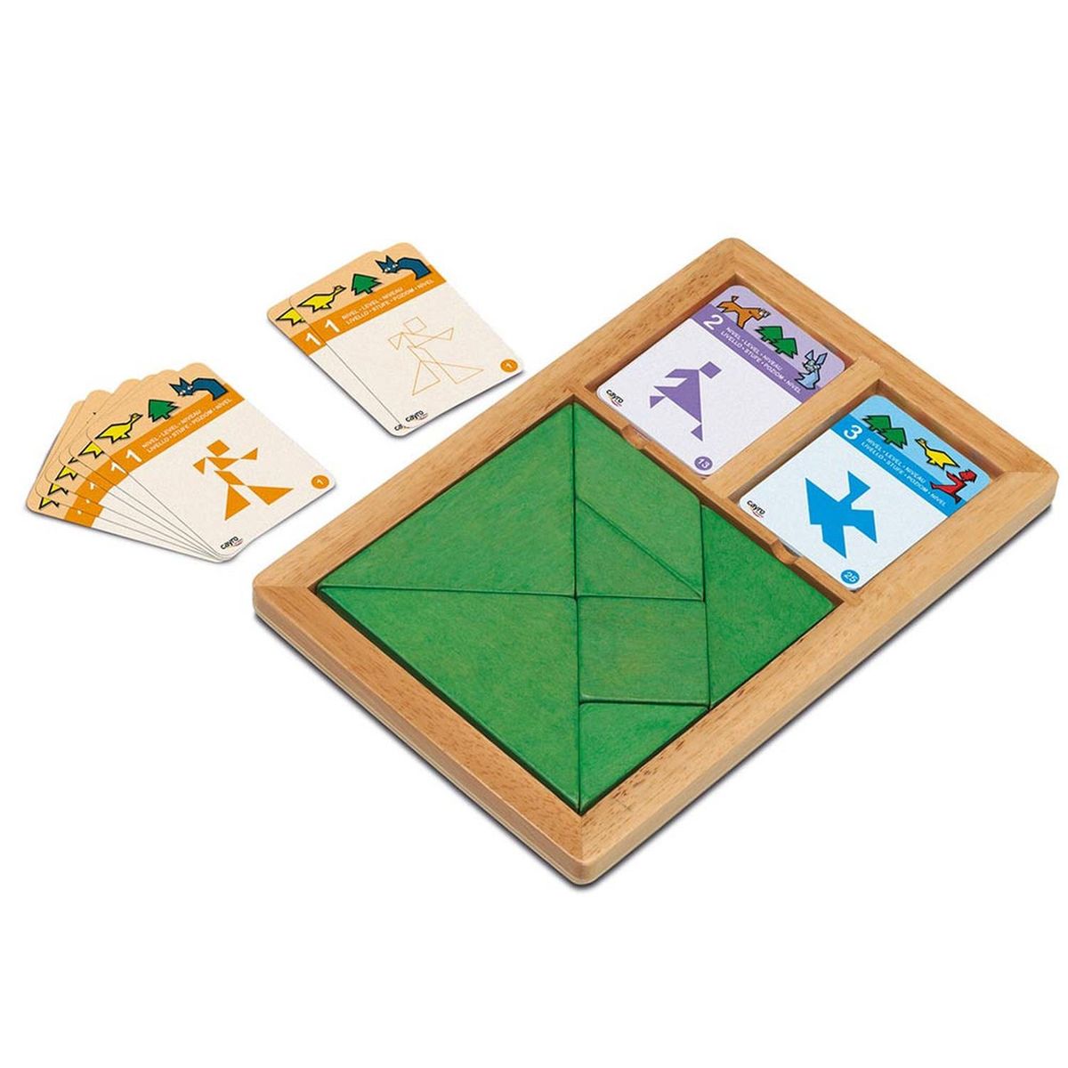 CAYRO - Cayro Mi Primer Tangram Infantil de Madera FSC