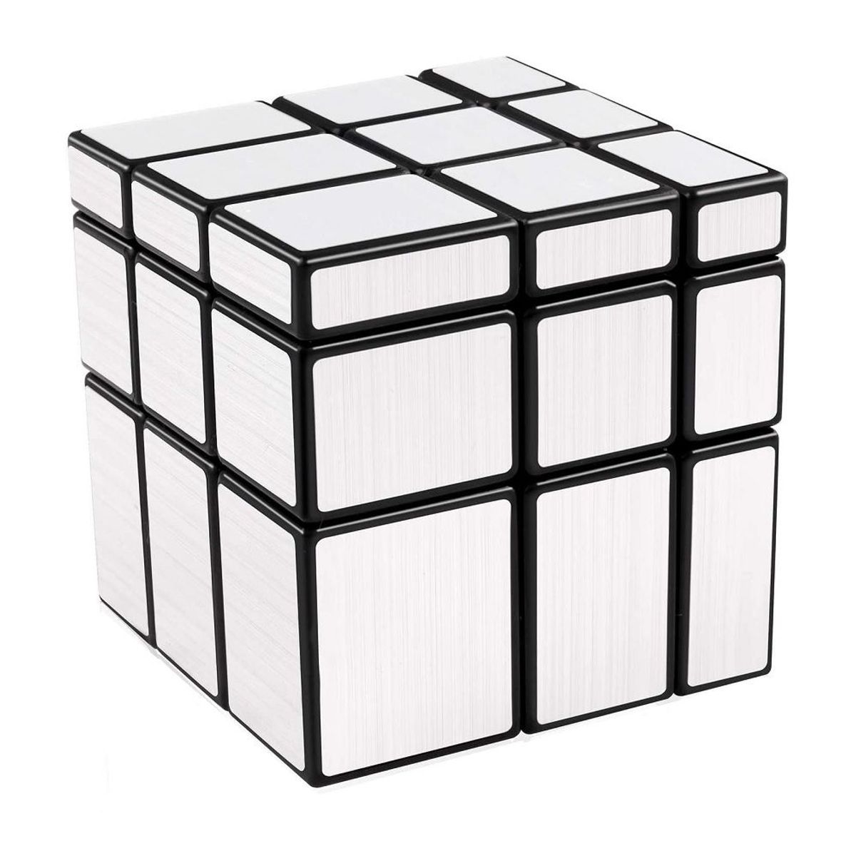 MOYU - Cubo Rubik Profesional Mirror o Modelo Espejo 3x3 Plateado