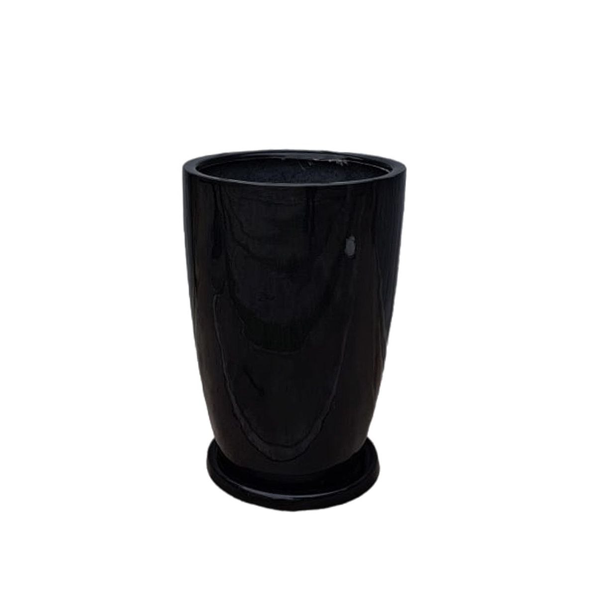 GENERICO - MACETA MALVA NEGRO 55X37CM