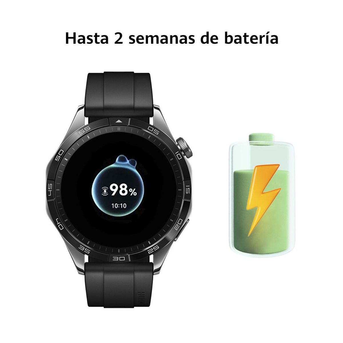 HUAWEI - Smartwatch Huawei Watch GT 4 Negro 46mm.-