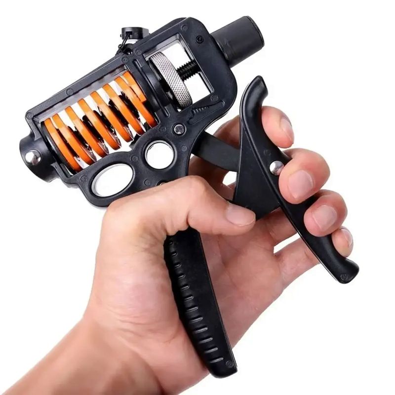 ALPHA GYM - Hand grip professional regulable 15 – 50 Kg Ejercitador