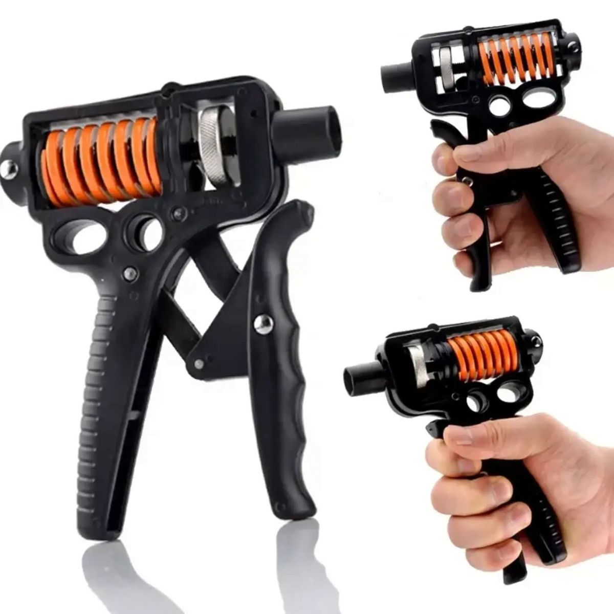 ALPHA GYM - Hand grip professional regulable 15 – 50 Kg Ejercitador