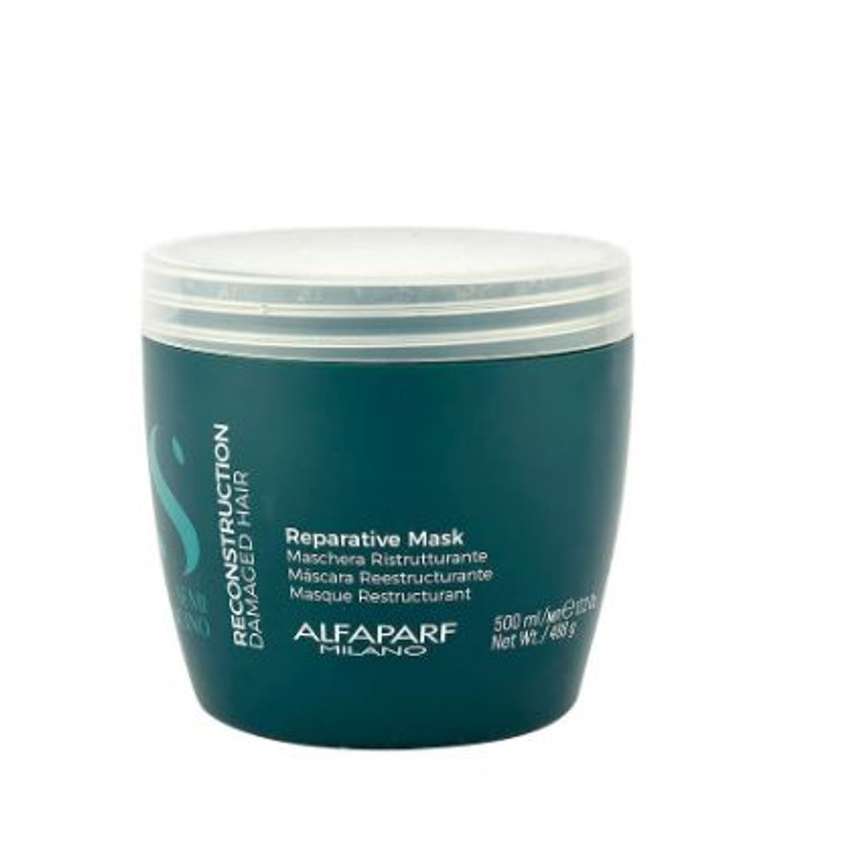 ALFAPARF MILANO - ALFAPARF SEMI DI LINO – Reparative Mask 500 ml producto profesional
