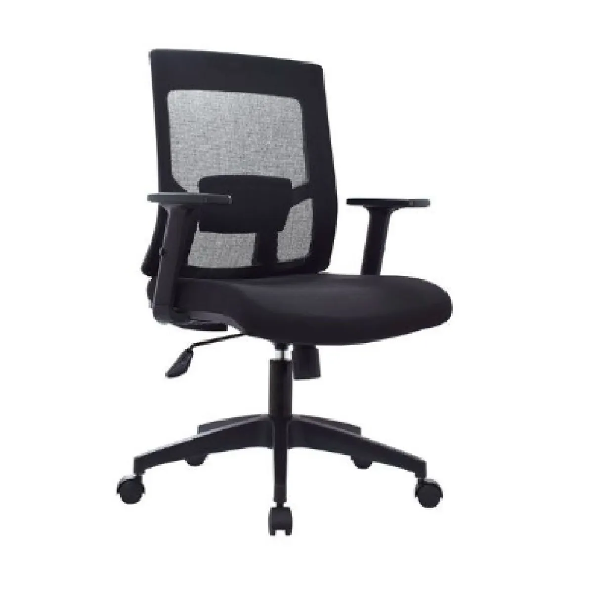 MOBELART - Silla de Oficina Ejecutiva Radius B3D BN Negro möbelArt