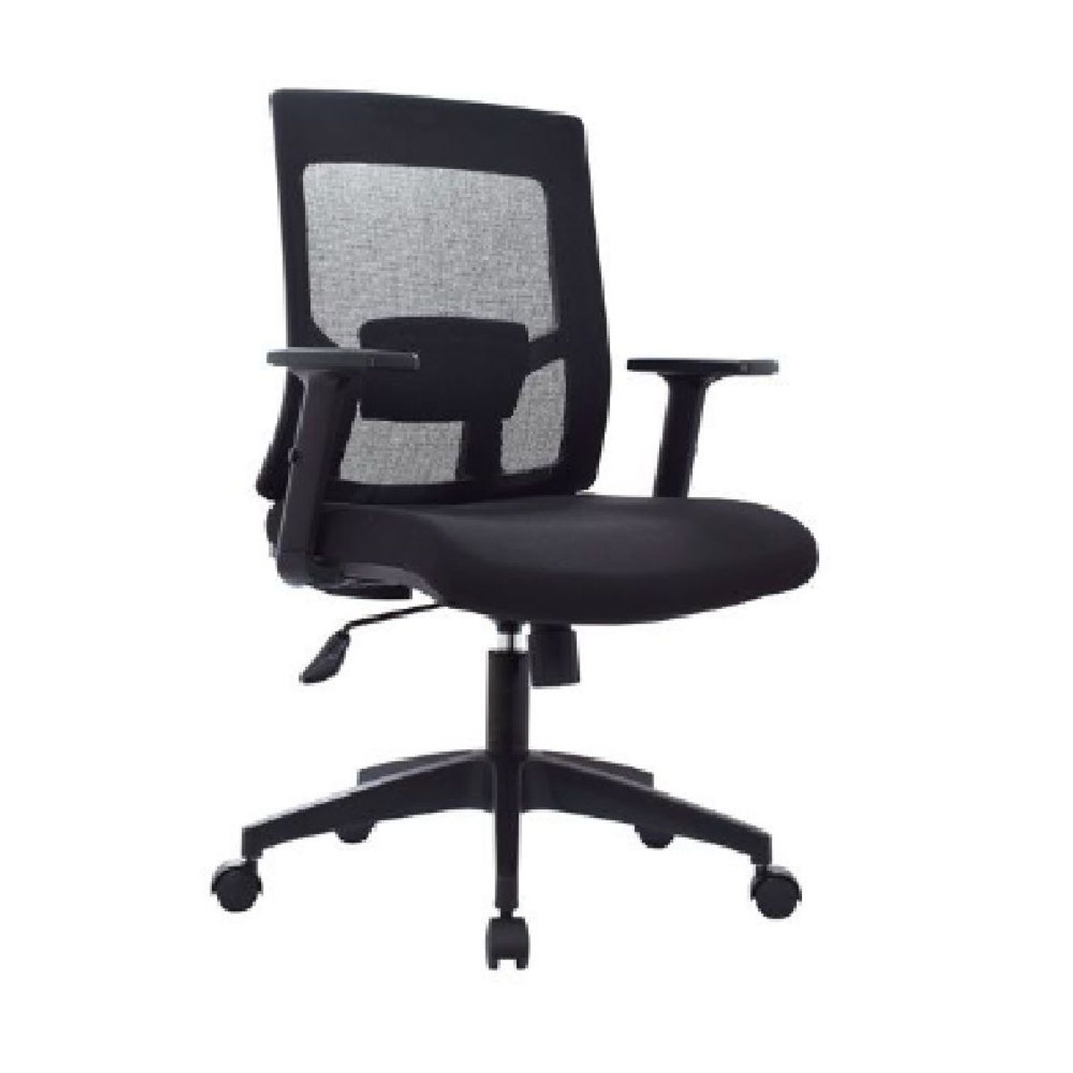 MOBELART - Silla de Oficina Ejecutiva Radius B3D BN Negro möbelArt