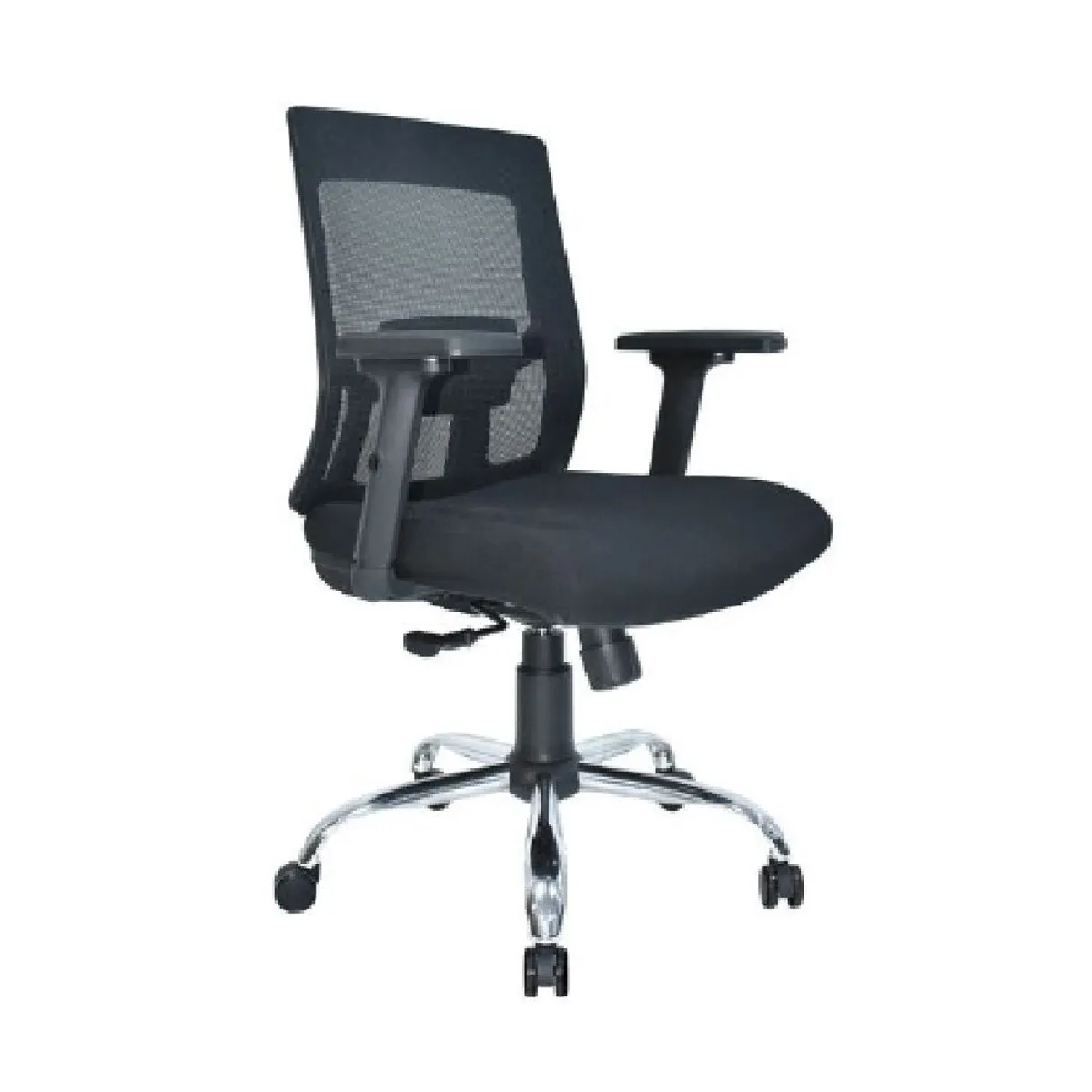 MOBELART - Silla de Oficina Ejecutiva Radius B3D BC Negro möbelArt