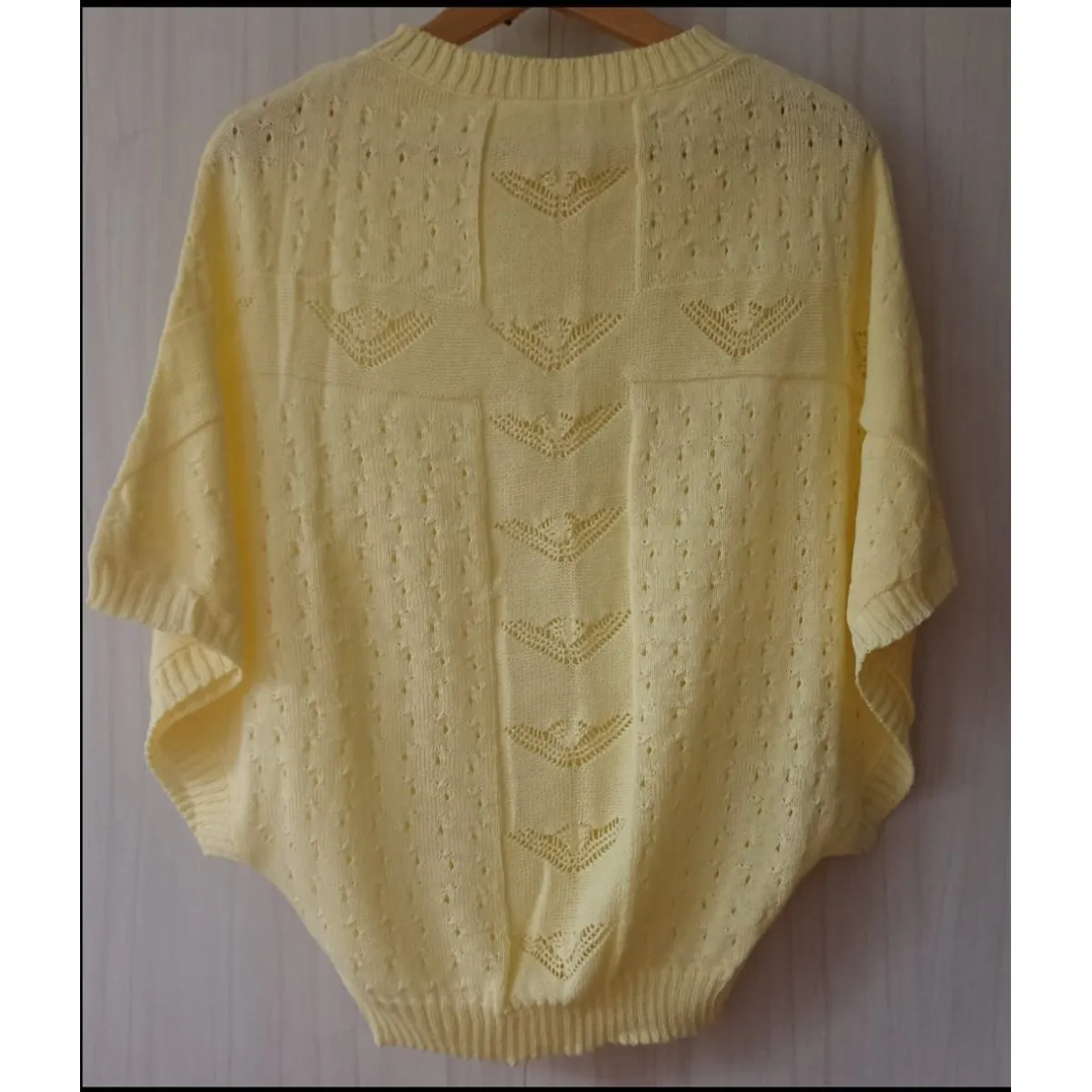 GENERICO - Chompa calada mujer Mandalay Knits.