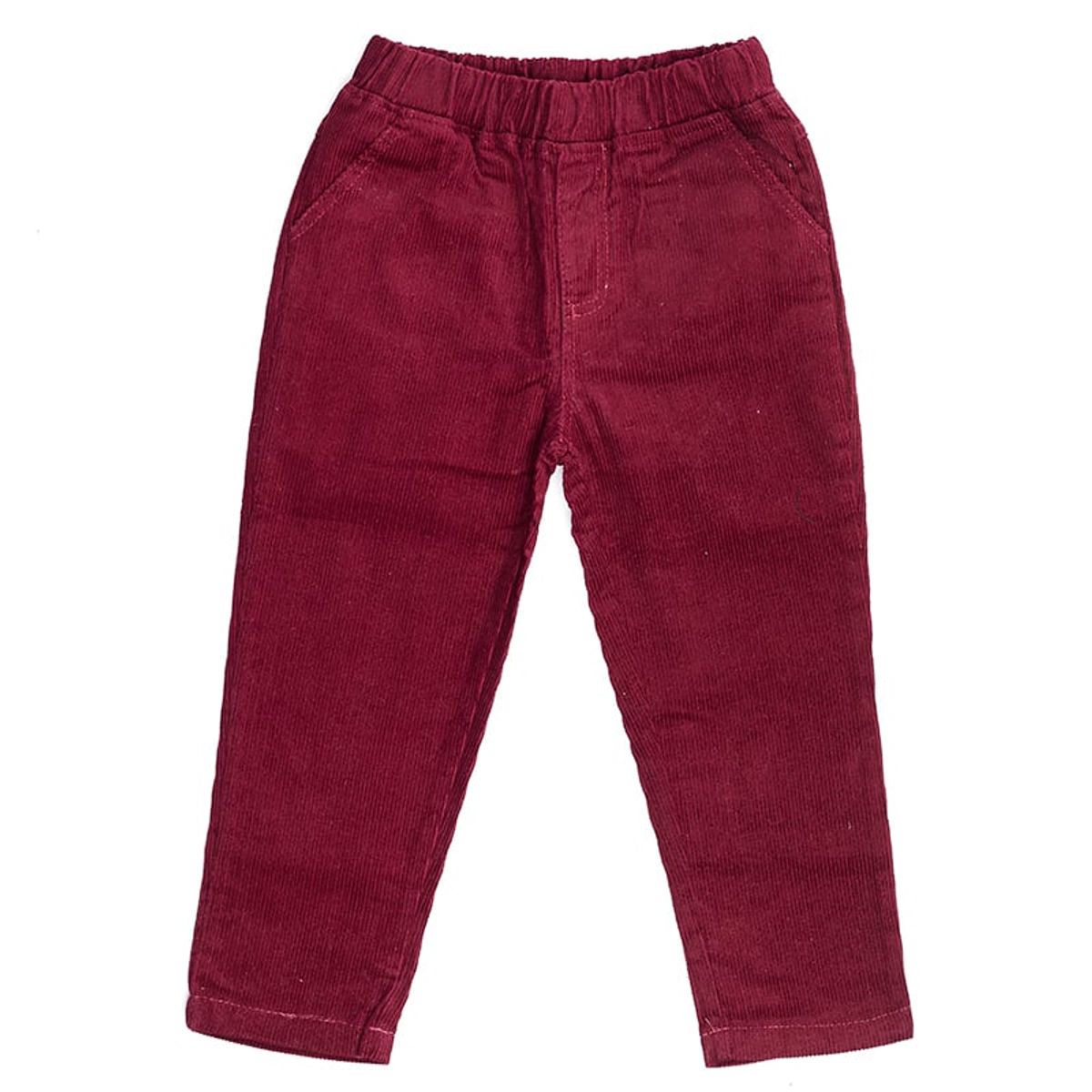 GENERICO - Conjunto para Niño Camisa Gris a Cuadros y Pantalón Guinda